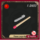 1/2400 Pioneer cargo ship pack