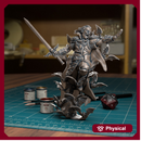 Vampire Lord Attacking - TytanTroll Miniatures - DnD - Fantasy