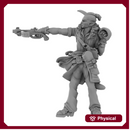Elf Male Rogue Xbow (32mm scale)