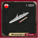1/1250 ORP Conrad light cruiser