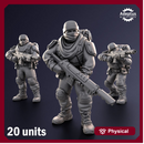 Squad. Sandshroud battalion. Imperial Guard