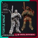 Tortle Ninja - Mimics Vs Ninjas - PRESUPPORTED - 32mm
