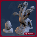 Hydra Bundle - Hydra & Hydra Egg - Hydra Monster - Monster Hydra - Dragon - Three Headed Monster - Chimera - Chimera Monster