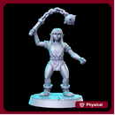 Goblin morning star - 32mm - DnD