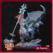 Demon Ogre  Devil | 105mm tall | 28mm/ 32mm scale (Large and Huge ) | Dungeons and Dragons - Only-Games