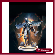 Thri-Kreen Fighter, Insect Folk, Miniature | 28mm,32mm,54mm,75mm,100mm Scales | Dungeons & Dragons Pathfinder | DnD 5e gift idea, RPG figure - Only-Games