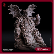 Archdevil Baalzhor Demon | 28mm,32mm,54mm,75mm,100mm Scale  - Boss Monster Mini - Minis - D&D 5e - Pathfinder Figurine | Flesh of Gods - Only-Games