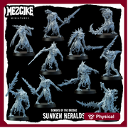 Sunken Heralds of the Dredge (10 physical miniatures) - Only-Games