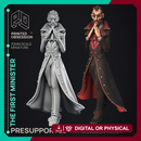 First Minister - Lord Patrician -  PRESUPPORTED - Illustrated and Stats - 32mm scale