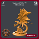 CRYOVAULT DRAGON RIDER - V3 -75mm Base