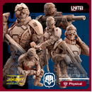Cyberpunk - Psycho Tracers squad bundle (5 miniatures)