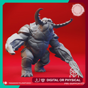 Screeching Umber Hulk - Tabletop Miniature (Pre-Supported) - Only-Games