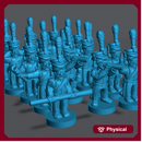6mm French Horse Artillery Gun Crew (1808-13)