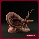 Baryonix resting 1-35 scale dinosaur