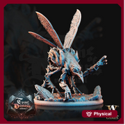 Chasme -Fly Demon -  Insect Tanar'ri interrogator Turterer | 65mm tall | 28mm & 32mm Scale | Out of the Abyss  | Dungeons and Dragons| - Only-Games
