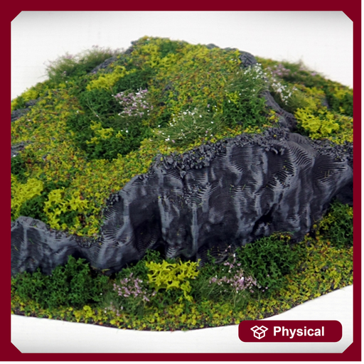 STUB Outcropping A: Dynamic Hills Terrain Set - Only-Games