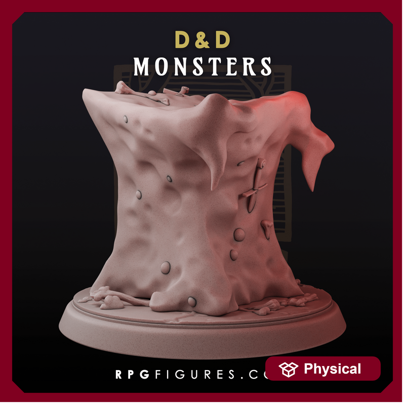 D&D Monsters - Gelatinous Cube