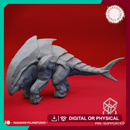 Bulette - Tabletop Miniature (Pre-Supported)