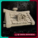Townhouse 5 - Fantasy Village Terrain STL, DnD & Wargaming Scenery