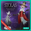 Stolas Digital Download | Fanmade Helluva Boss Inspired 5" Figurine