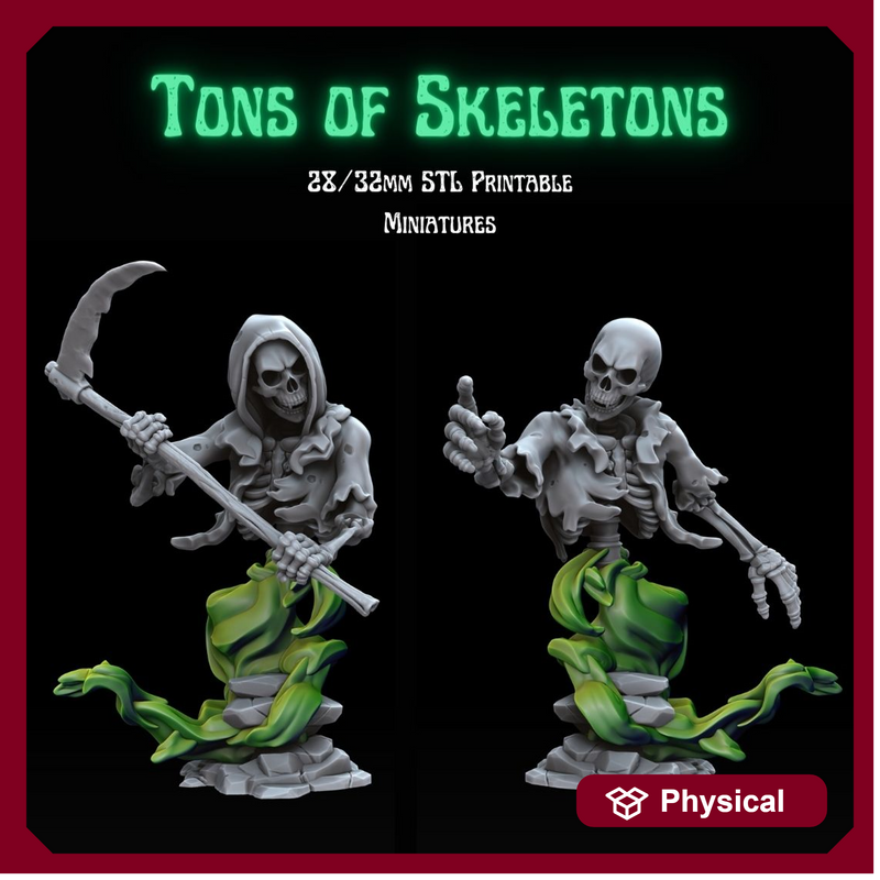 Tons of Skeletons: Specters - Only-Games
