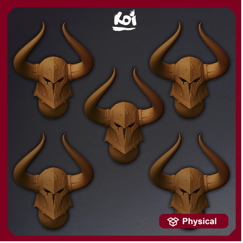 Dark Champion Type 2 - Miniature Heads