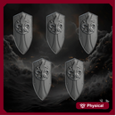 Sisters of Redemption Shields x5