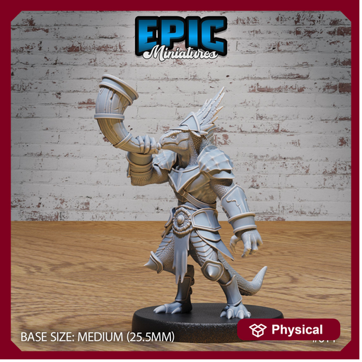 Lizard Folk Army Horn - Only-Games