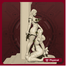 Glamorous Public Femdomming Pinup