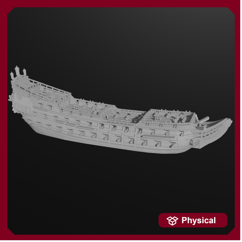 1/600 Dutch 80-gun Ship-of-the-Line