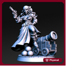 Shelly- Female Pirate- 32mm - DnD