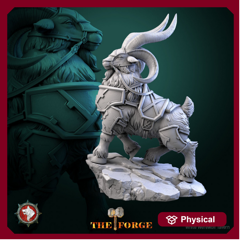 Dwarven Armored Goat