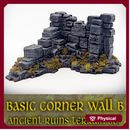 Basic Corner Wall B: Ancient Ruins Terrain Set