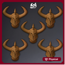 Dark Champion Type 7 - Miniature Heads