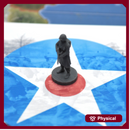 3D Printed US Soldier in Winter Coat Pose 2 (x10)