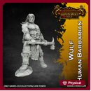 Heroes of the Dale - Wulf - Human Barbarian (32mm scale)