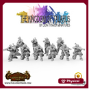 Kingsguard Riflemen (10 x 32mm scale minis)