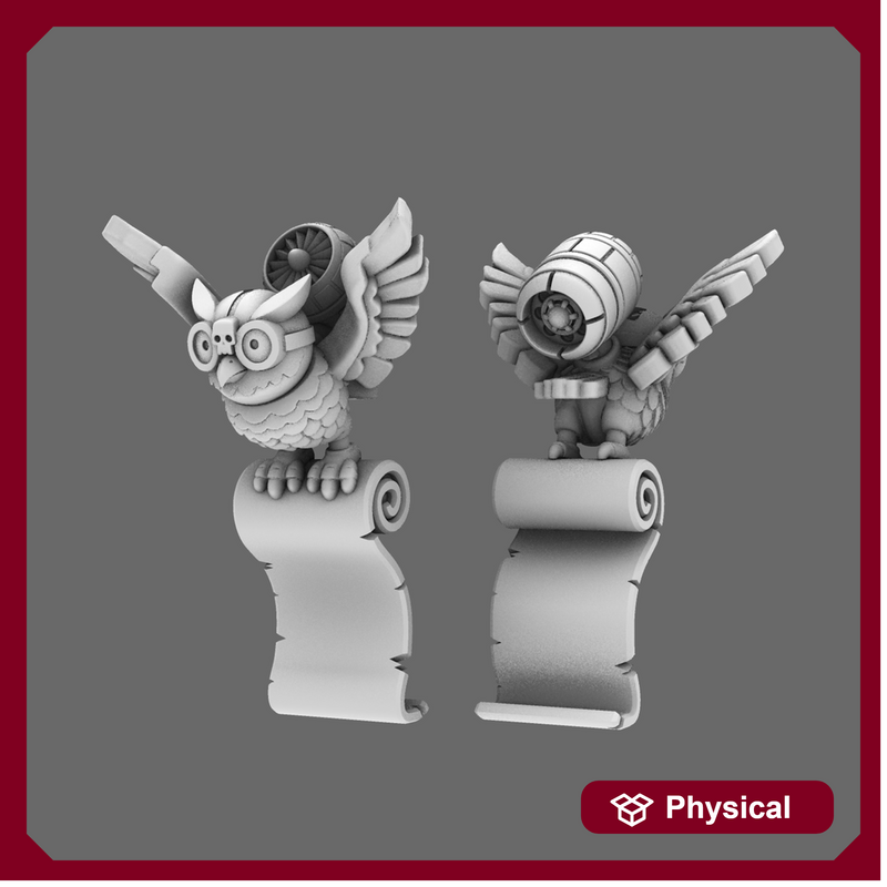 Sacred Scrolls Servo Owl