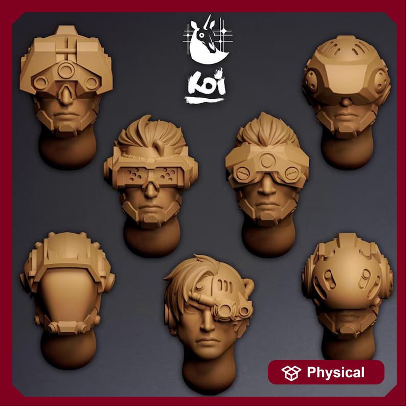 Enforcers - Miniature Heads