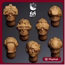 Enforcers - Miniature Heads