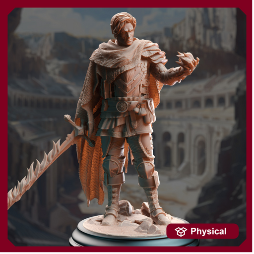 Human Psionic Spellsword - Henry the Punished - Only-Games