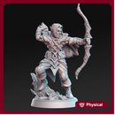 Turandur - high Elf Archer - 32mm - DnD