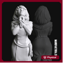 Devotion Series 04a - Kneeling Gene-enhanced Female Battle Sister Praying