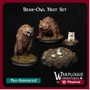 Bear-Owl Nest Set