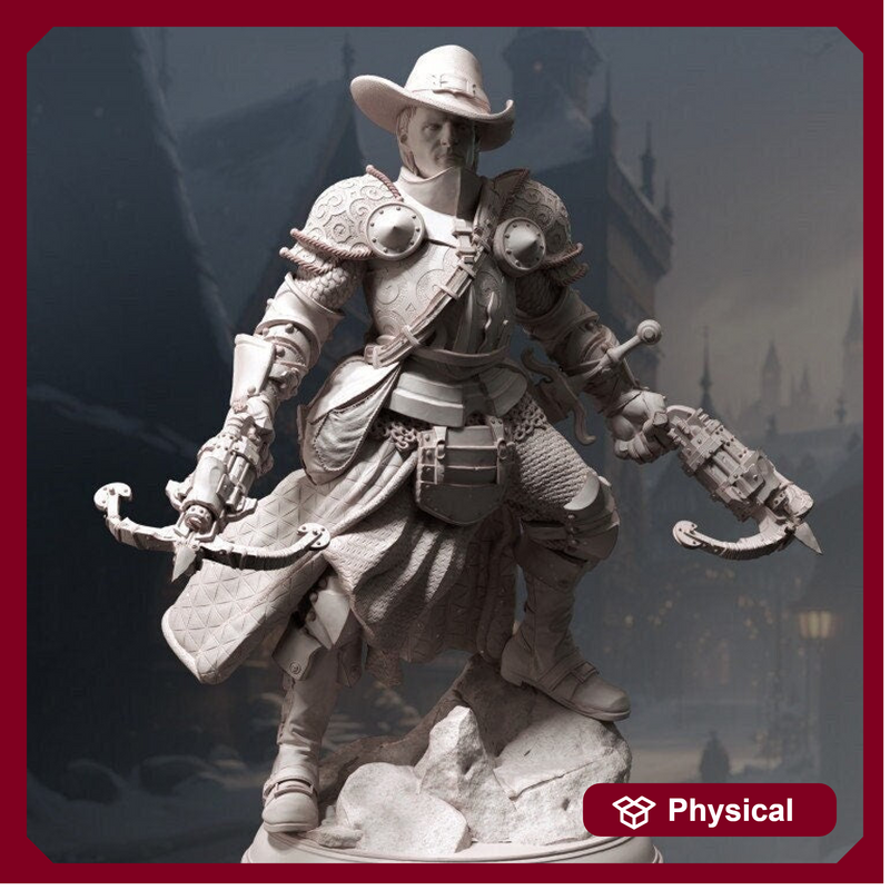 Inquisitor, Eldritch Knight Witch Hunter, Monster Slayer D&D 5e | 28mm,32mm,54mm,75mm,100mm Scales |Dungeons and Dragons Pathfinder DM Stash - Only-Games