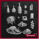 Fantasy Tavern Food x14