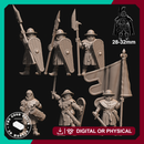 Medieval/Bretonn - Men at Arms - 28/32mm