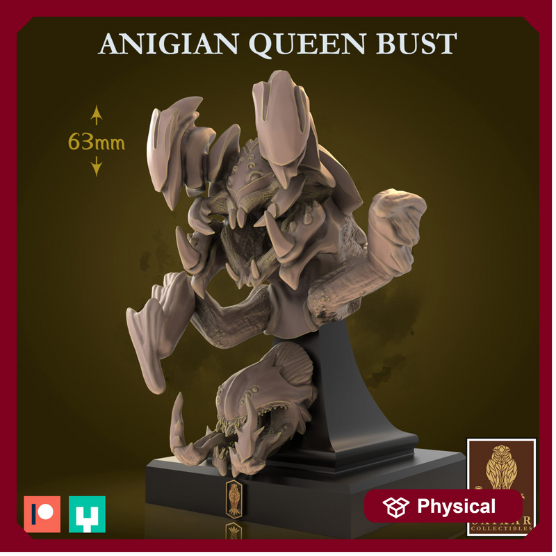 Anigian Queen Bust