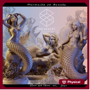 Mermaids Beutiful creatures 75mm