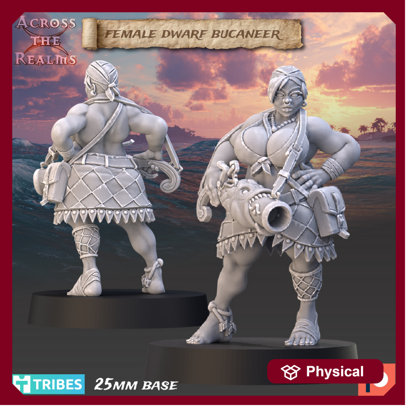 Female Dwarf bucaneer